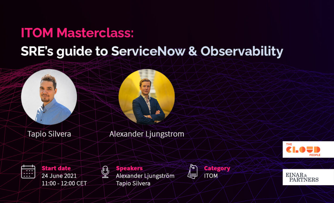ITOM-Masterclass-SRE’s-guide-to-ServiceNow-&-Observability