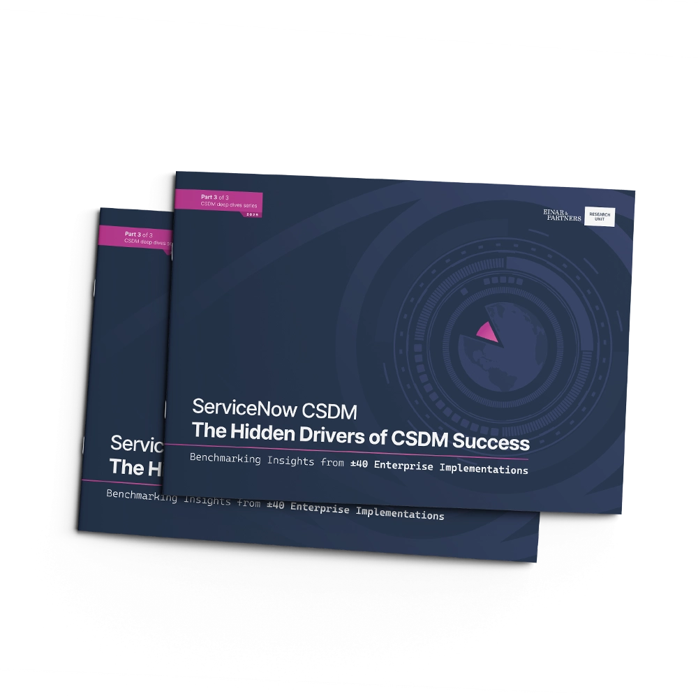 ServiceNow CSDM Part 3 Landscape Brochure Download Free